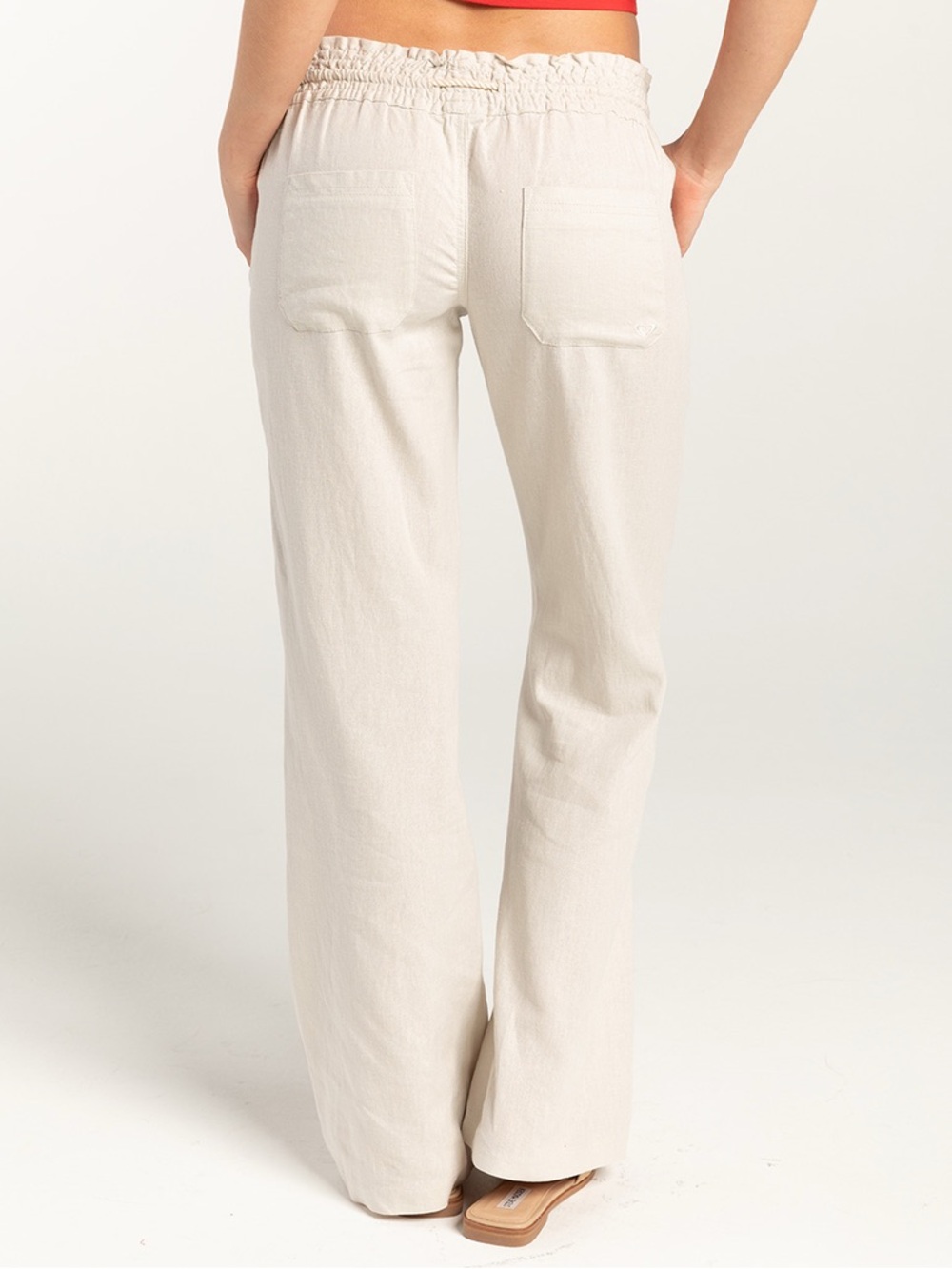 Roxy Peach Drawstring Pants - Picture 4 of 4